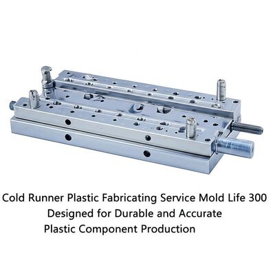 Cold Runner Injection Molding Service with 300,000-500,000 Shots Mold Life and Custom Colors Available for Durable Plastic Fabrication