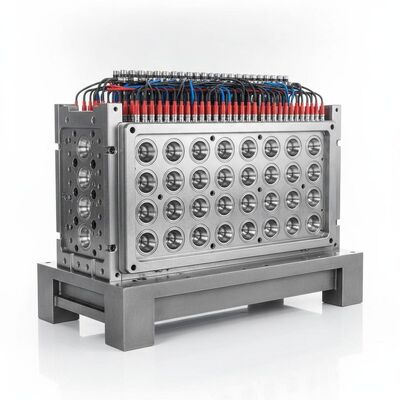 72 Cavity PET Preform Injection Mold with Hot Runner System for PCO 1881/1810 Neck Standard