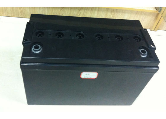 Lead Acid Battery Housing / Injection Moulding Service / Six Battery Cavities / Gloss Finish